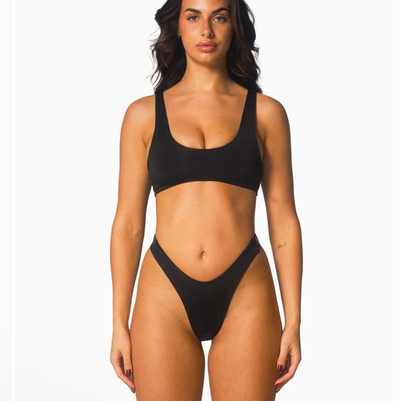 437 multi way black bikini - kenzie top // aubrey bottom XS / S - Picture 3 of 11